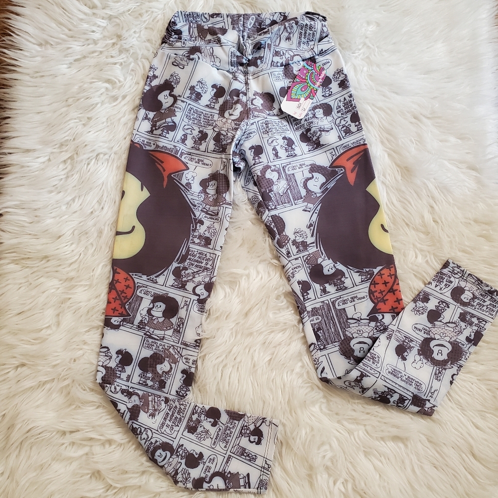 MAFALDA Comic Legging